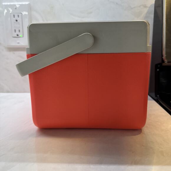 VTG Small Coleman Flip Lid Pink Bubbalicious Mini Cooler 5205 5QT Lunch Box - Picture 8 of 9